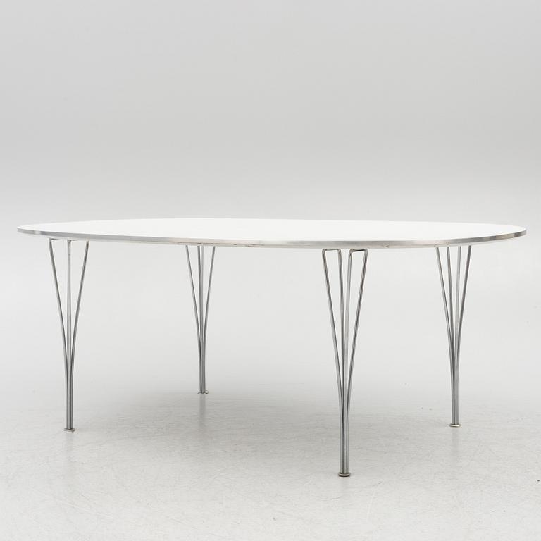 Bruno Mathsson, matbord "Superellips", Fritz Hansen, 1985.