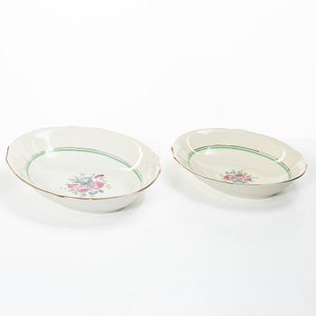 Arabia, matservis, 80 delar, porslin, "Tellervo", i produktion 1949-1958.