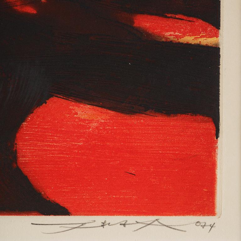 Zao Wou-ki, Untitled from: "Hommage aux Prix Nobel" (The Nobel Prize Portfolio).