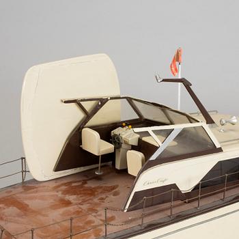 A Graupner mid 20th Century model boat.