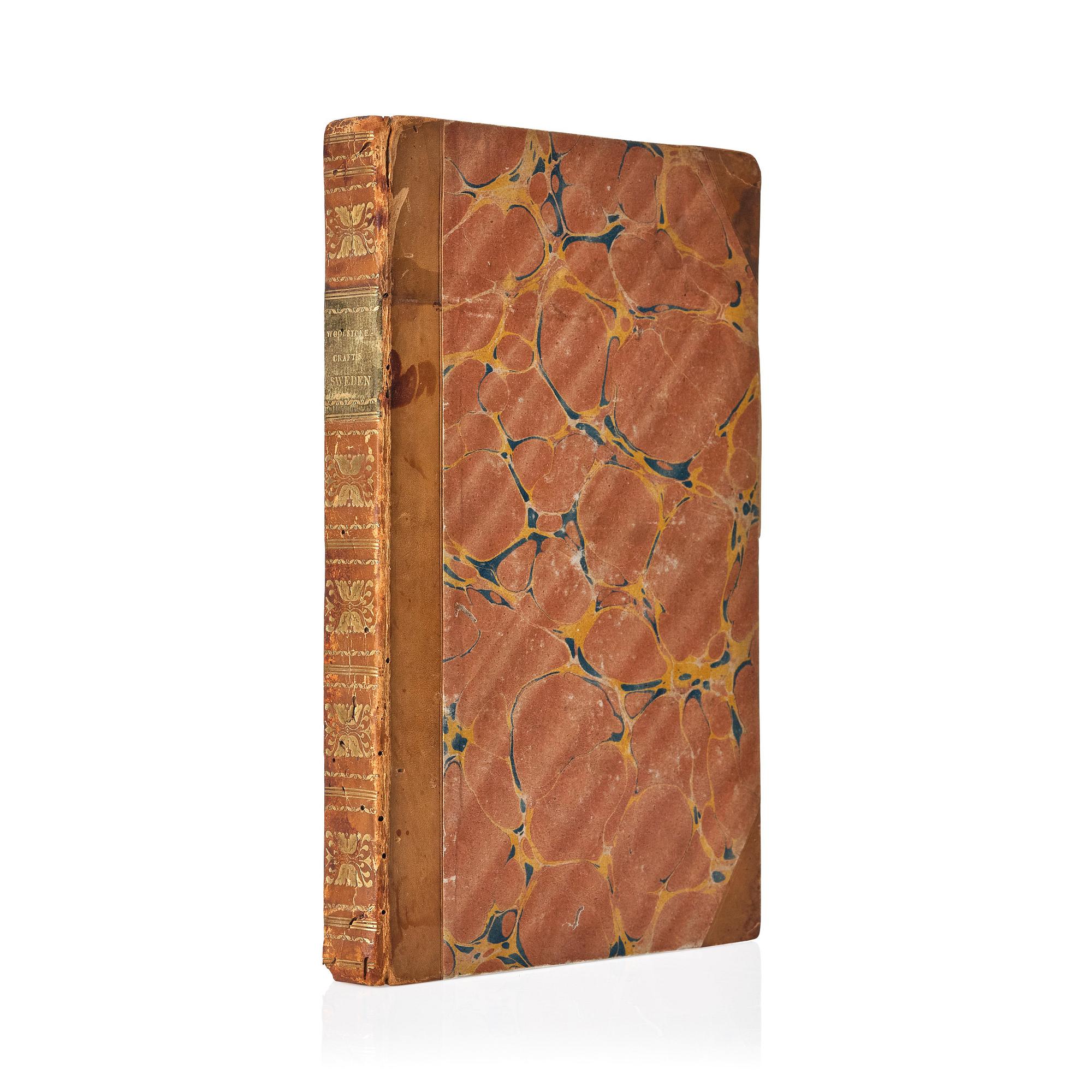 Mary Wollstonecraft "Letters written during a short residence in Sweden, Norway, Denmark". Alva & Gunnar Myrdals samling.