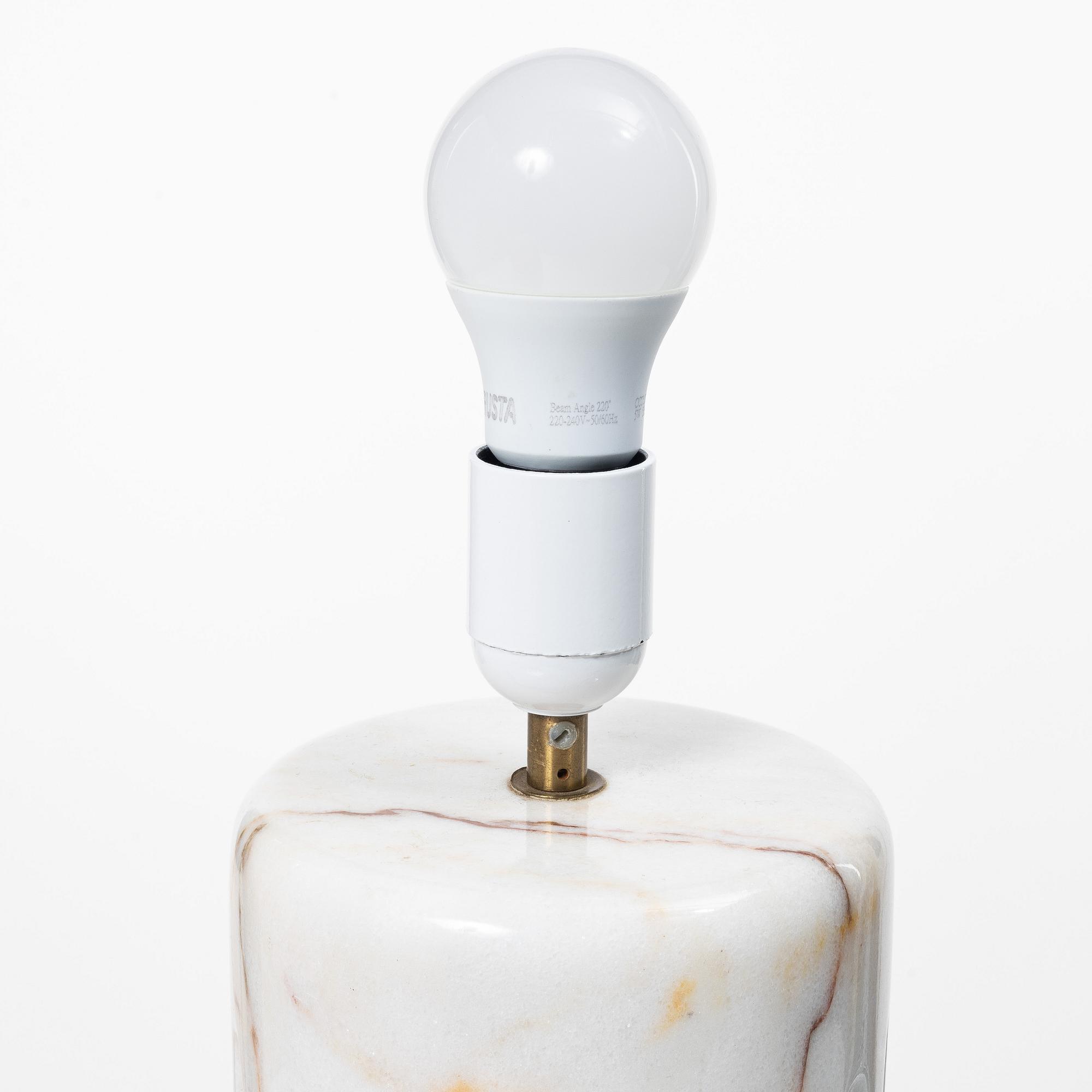 A table lamp, late 1900s.