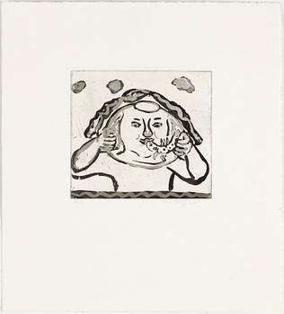 LENA CRONQVIST, etching, signed and numbered 45/75.