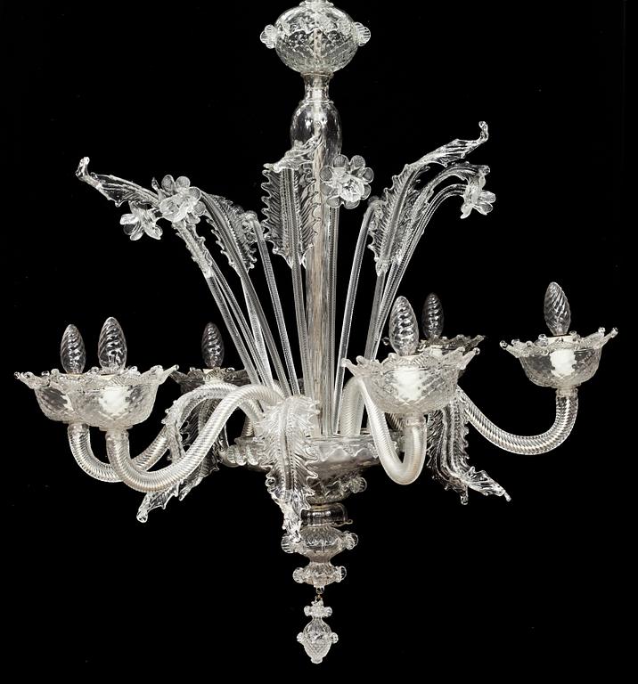 TAKKRONA, Murano. Italien. 1900-talets mitt.