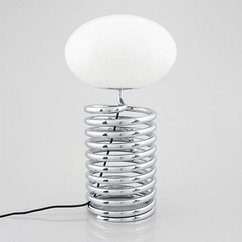 Ingo Maurer, a table lamp, "Spiral", post 1965.