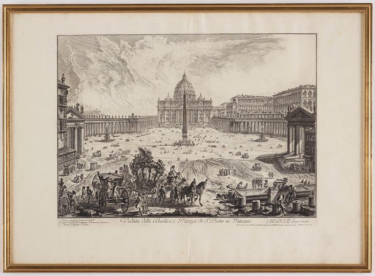 Giovanni Battista Piranesi, Ur "Vedute di Roma".