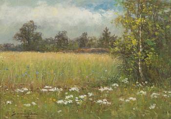 Severin Nilson, Summer Meadow.