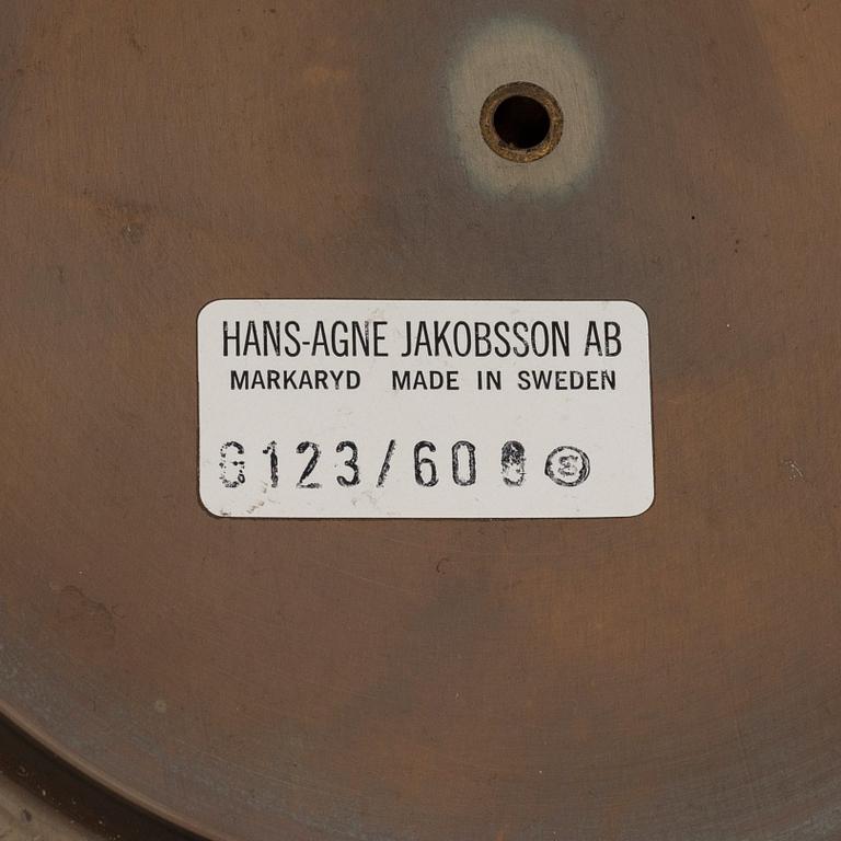 Hans-Agne Jakobsson, a model "G-123" floor lamp, Hans-Agne Jakobsson AB Markaryd, Sweden 1960-70s.