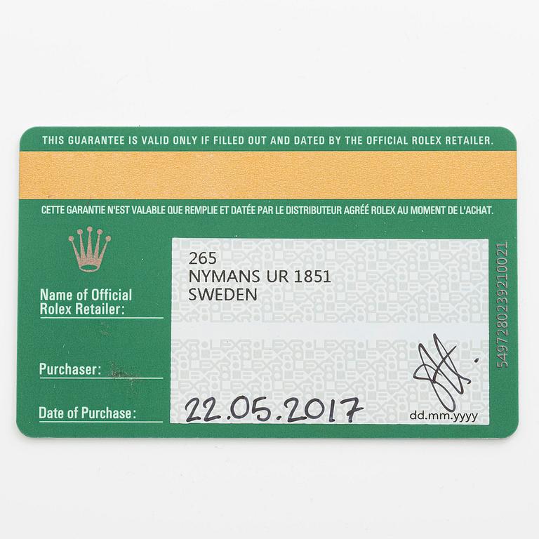 Rolex, Datejust 36, ca 2017.