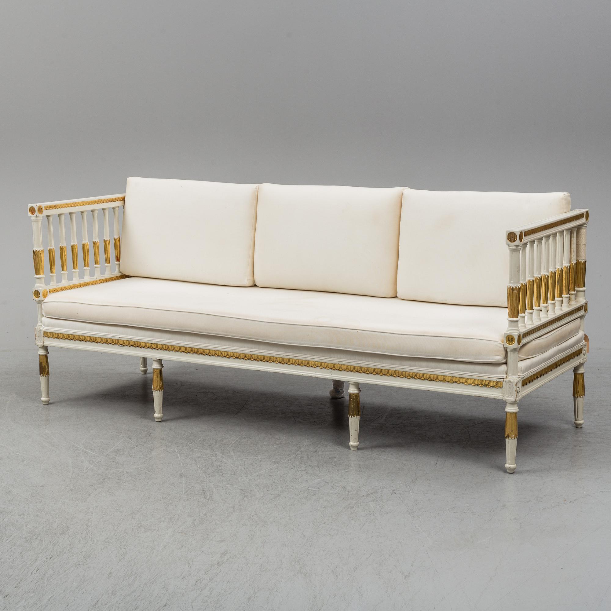 SOFFA, sengustaviansk, 1800-talets första hälft.