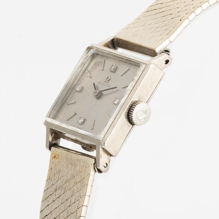 Omega, armbandsur, "Diamond Dial", 17 mm.