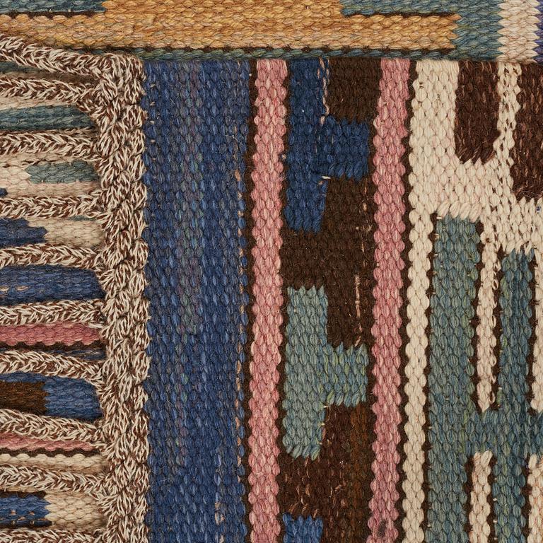 Märta Måås-Fjetterström, A CARPET, "Dukater", flat weave, ca 347,5 x 235 cm, signed AB MMF.