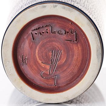Berndt Friberg, a stoneware vase, Gustavsberg studio, Sweden 1966.
