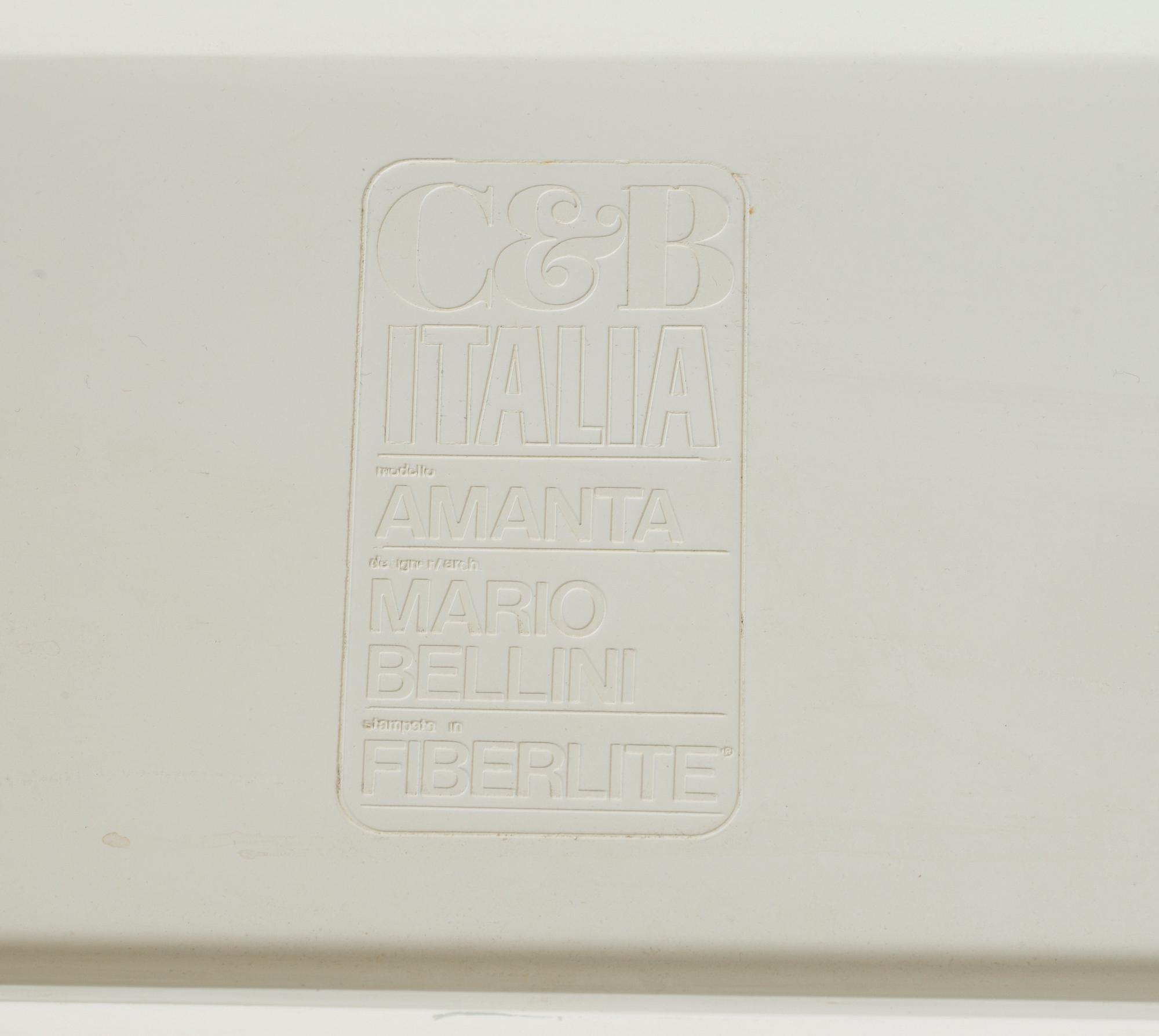 FÅTÖLJER, ett par, "Amanta", Mario Bellini för C&B, Italien, 1970-tal.