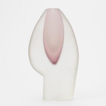 Alfredo Barbini, attributed to, a 'Sasso Inciso' glass vase, Vetreria Alfredo Barbini, Murano Italien, post 1962.