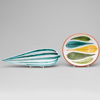 FAT samt SKÅL, keramik, Stig Lindberg, Gustavsberg, signerade med Studiohanden.