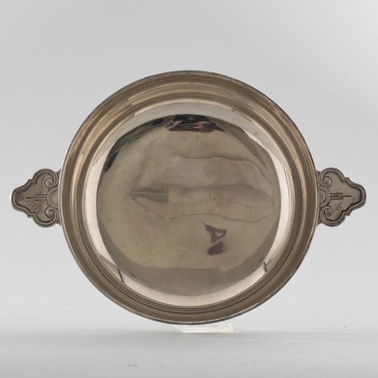 SKÅL, silver, W.A. Bolin, Stockholm, 1935, vikt ca 435g.