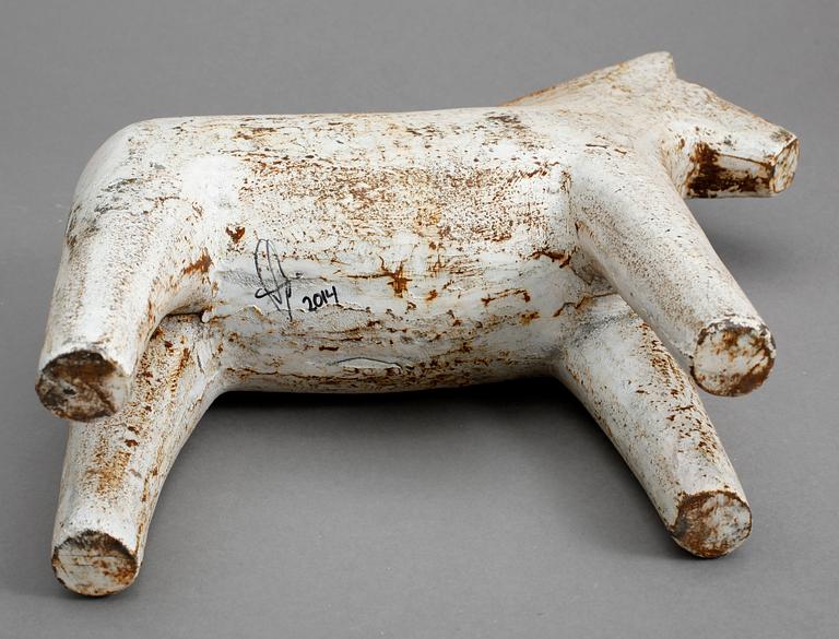 ANDREAS WARGENBRANT, skulptur, gjutjärn, signerad.