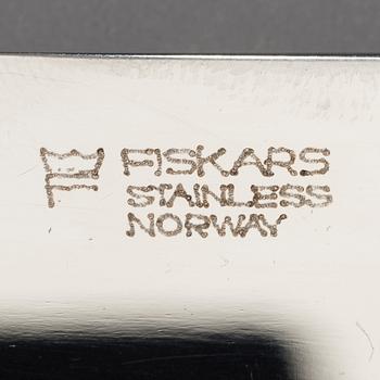 A set of Bertel Gardberg Triennale cutlery, 24 pcs, Fiskars, Finland. Designed 1956-57.
