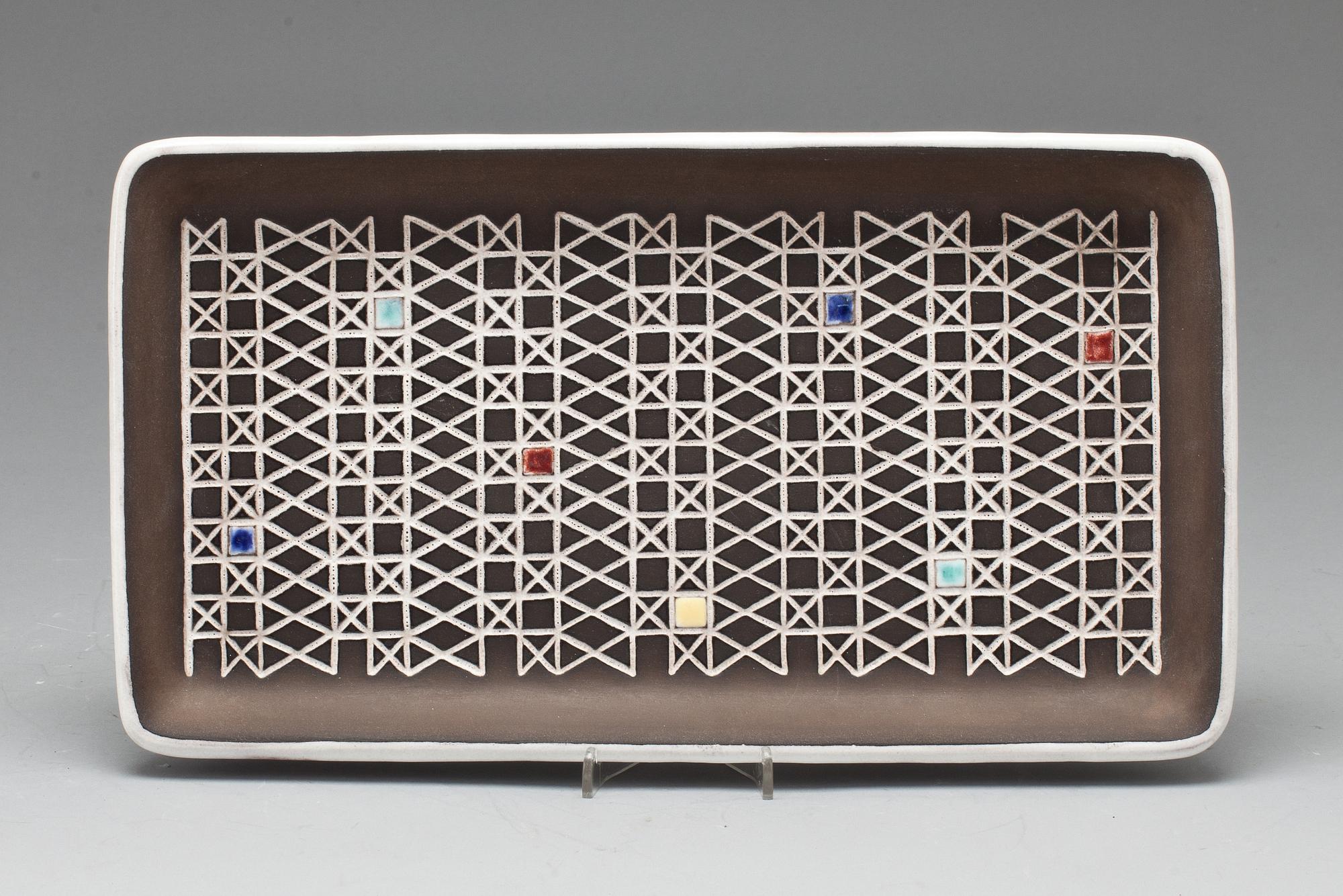 FAT, stengod. "Corso". Uppsala Ekeby, design Ingrid Atterberg.