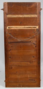SPEGEL MED KONSOLBORD, empire, 1800-talets första hälft.