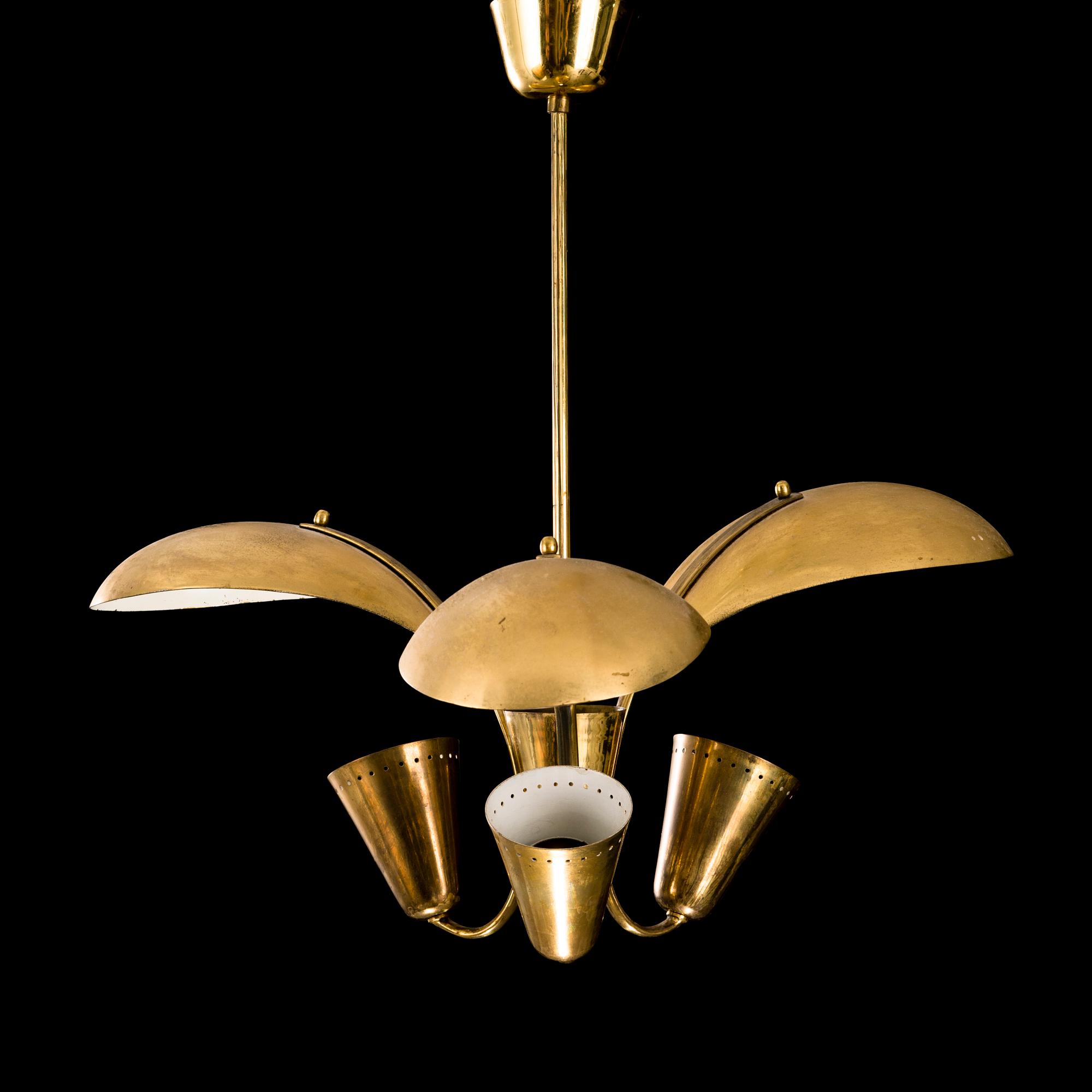 TAKLAMPA, modell 2542/3, Valinte 1950-tal.