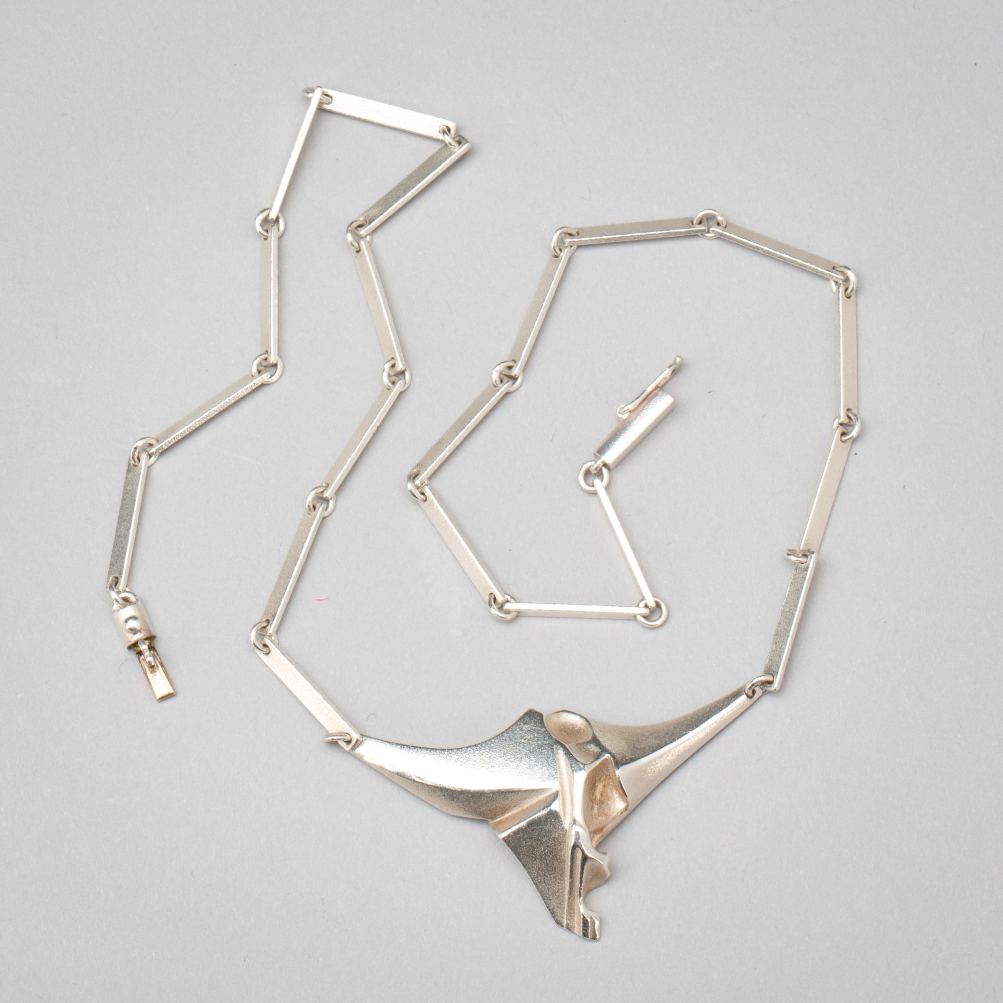 HALSSMYCKE, sterlingsilver, Björn Weckström, Lapponia, 1943.