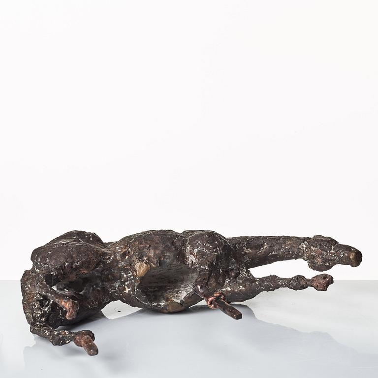 Unknown artist 20th century, sculpture. Unsigned. Bronze, length 38 cm.