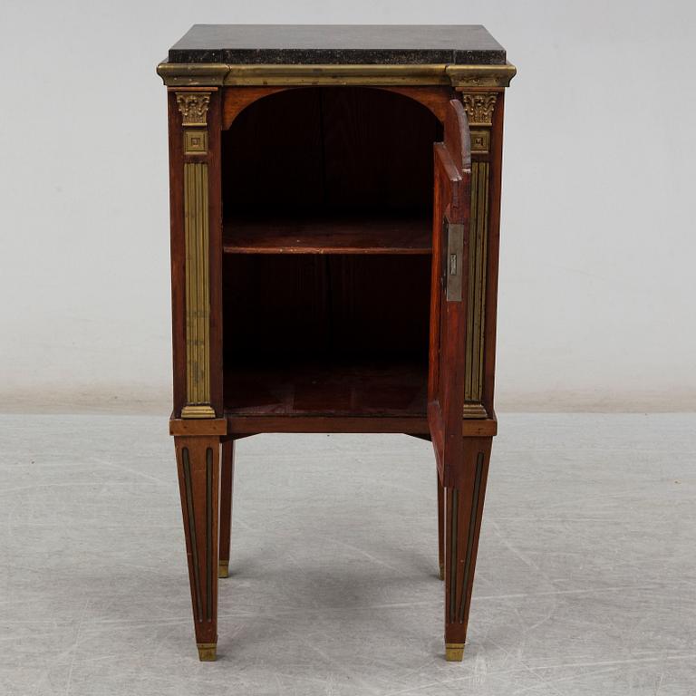 A circa 1900 bed side table.