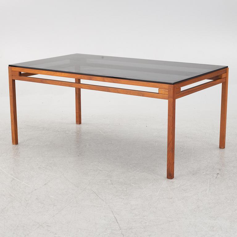 A coffee table and two side tables, second half of the 20th century.