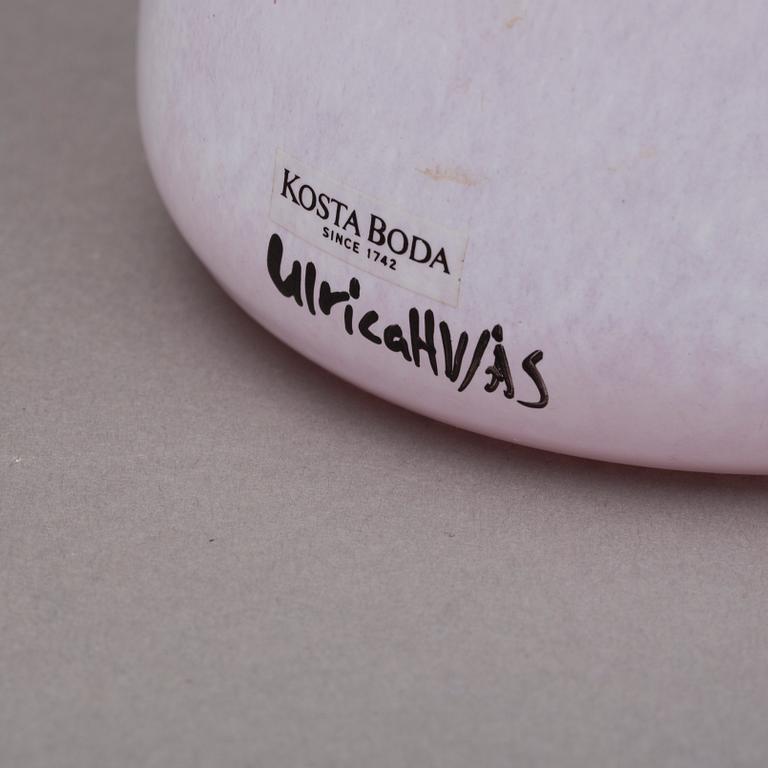 VAS, signerad, Ulrica Hydman Vallien, Kosta Boda Artist Coll. 48145.