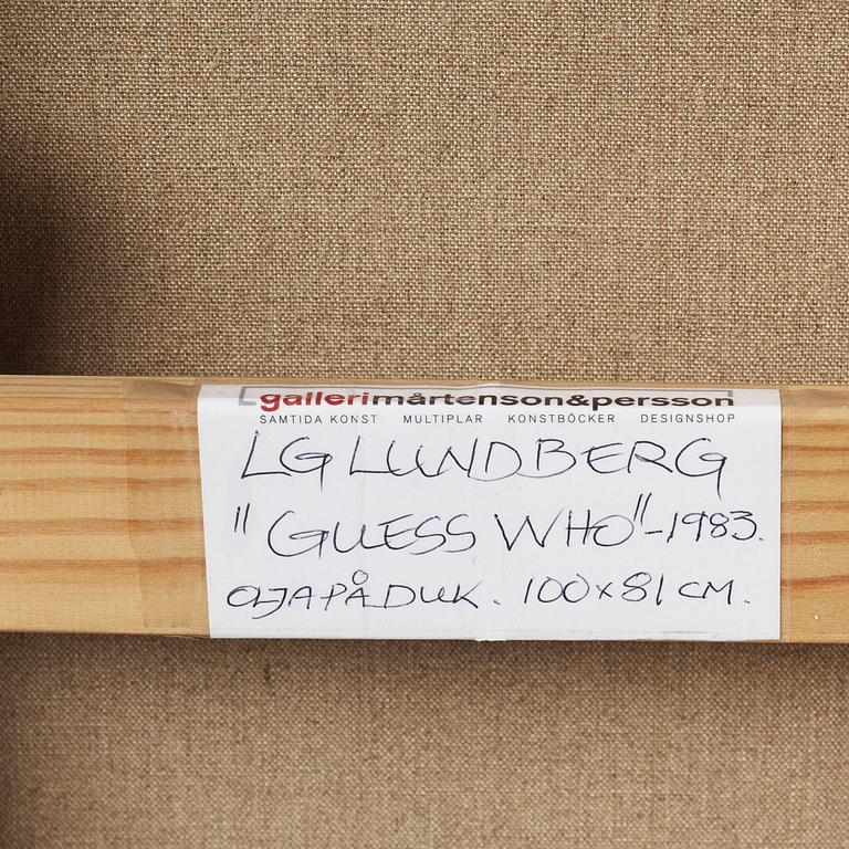 LG Lundberg, olja på duk signerad och daterad 1983 a tergo.