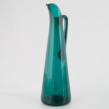 Nanny Still, a glass carafe with ten glasses, model T/335, Riihimäen Lasi Oy, in production 1950-1966.