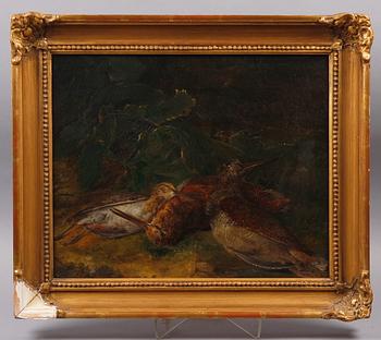 OKÄND KONSTNÄR, olja på duk, 1800-tal.