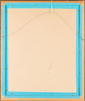 Tyra Malmström, oil on canvas laid on board, signed.