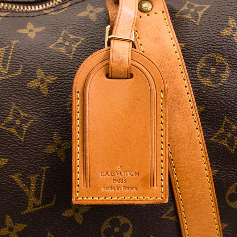 Louis Vuitton, a Monogram Canvas 'Keepall 55 bandoulière' bag.