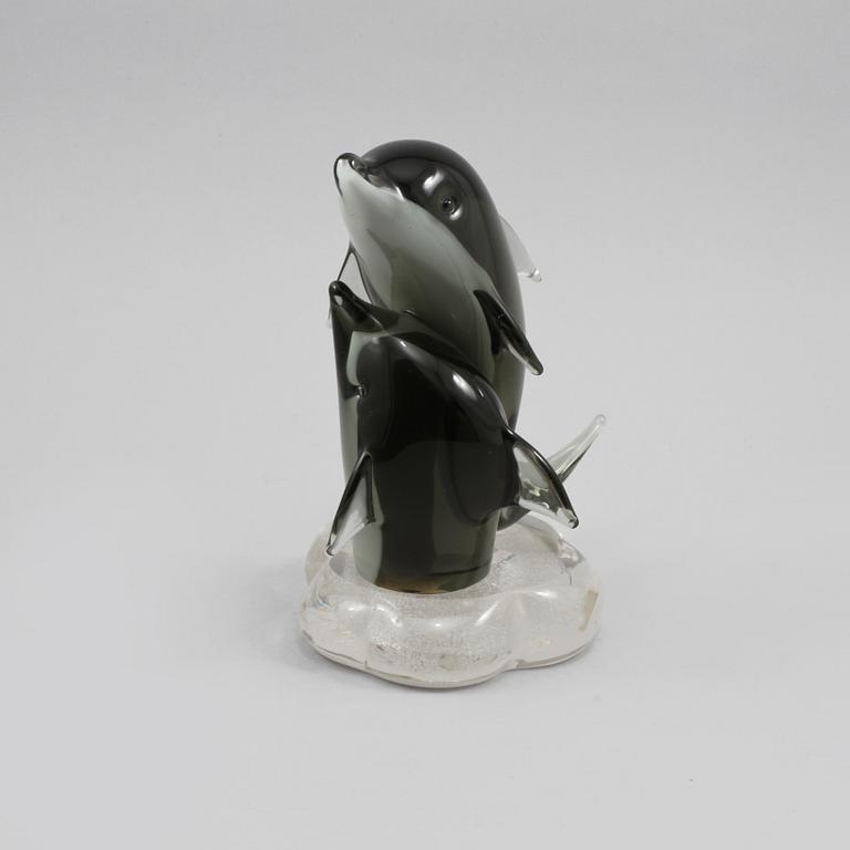 FIGURIN, glas, Archimede Seguso, Murano, 1900-talets andra hälft.