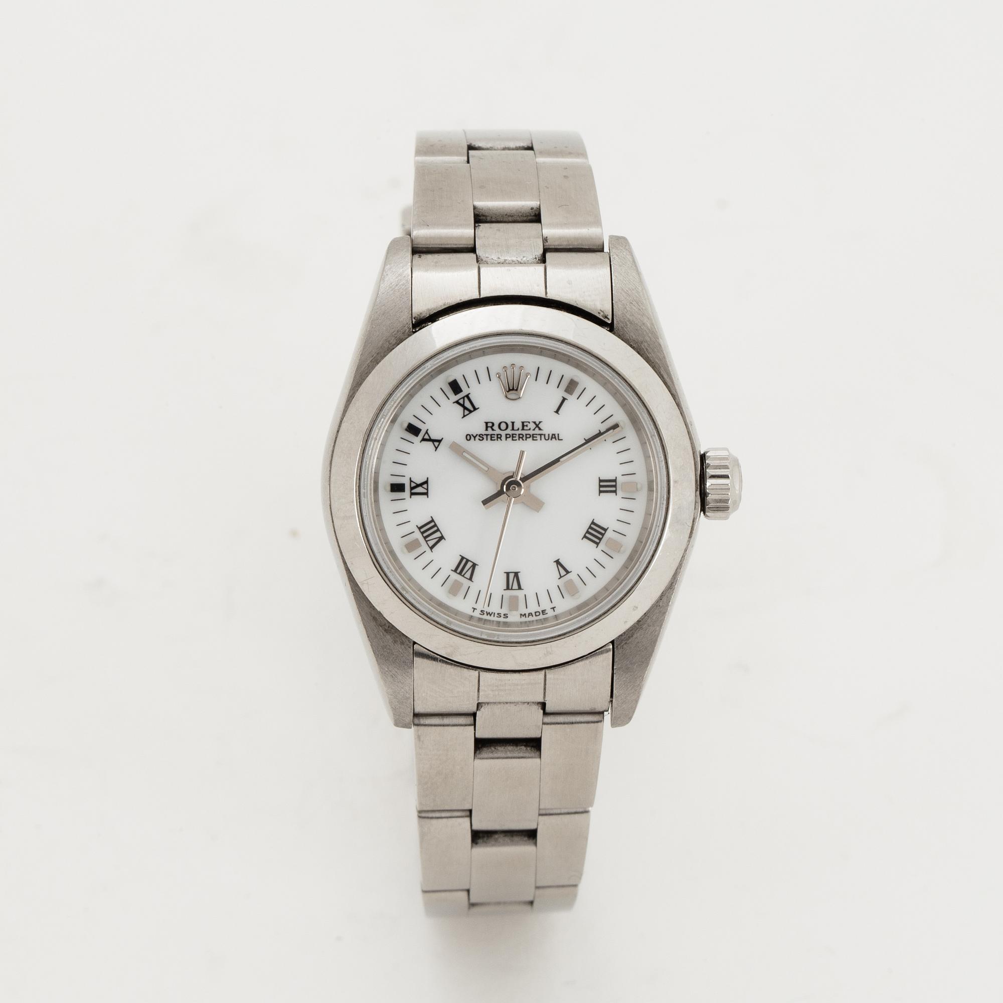 Rolex, Oyster Perpetual, armbandsur, 25 mm.