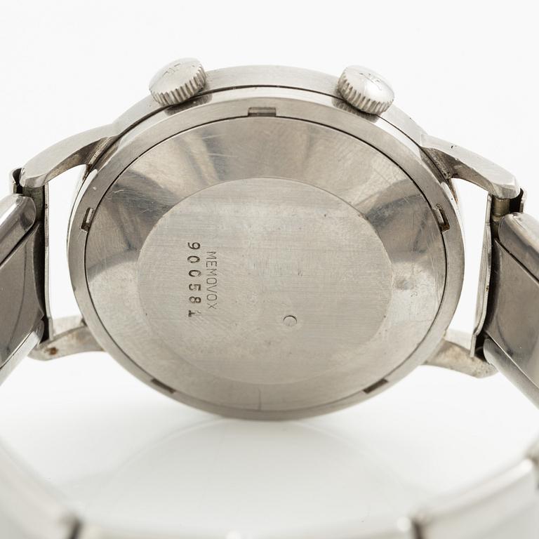 Jaeger-LeCoultre, Memovox, wristwatch, 37 mm.