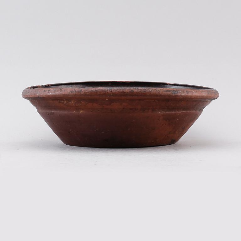 SKÅL, lergods, 1800-tal.