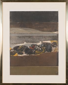 Jose Ortega, lithograph, signed and numbered 65/95.