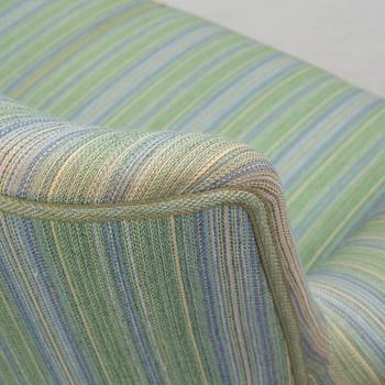 Carl Malmsten, sofa, "Hemmakväll", OH Sjögren, late 20th century.