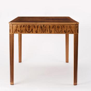 Carl Malmsten, a mahogany desk, Åtvidabergs Industrier, ca 1943.