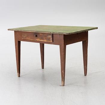 A table, 19th century.