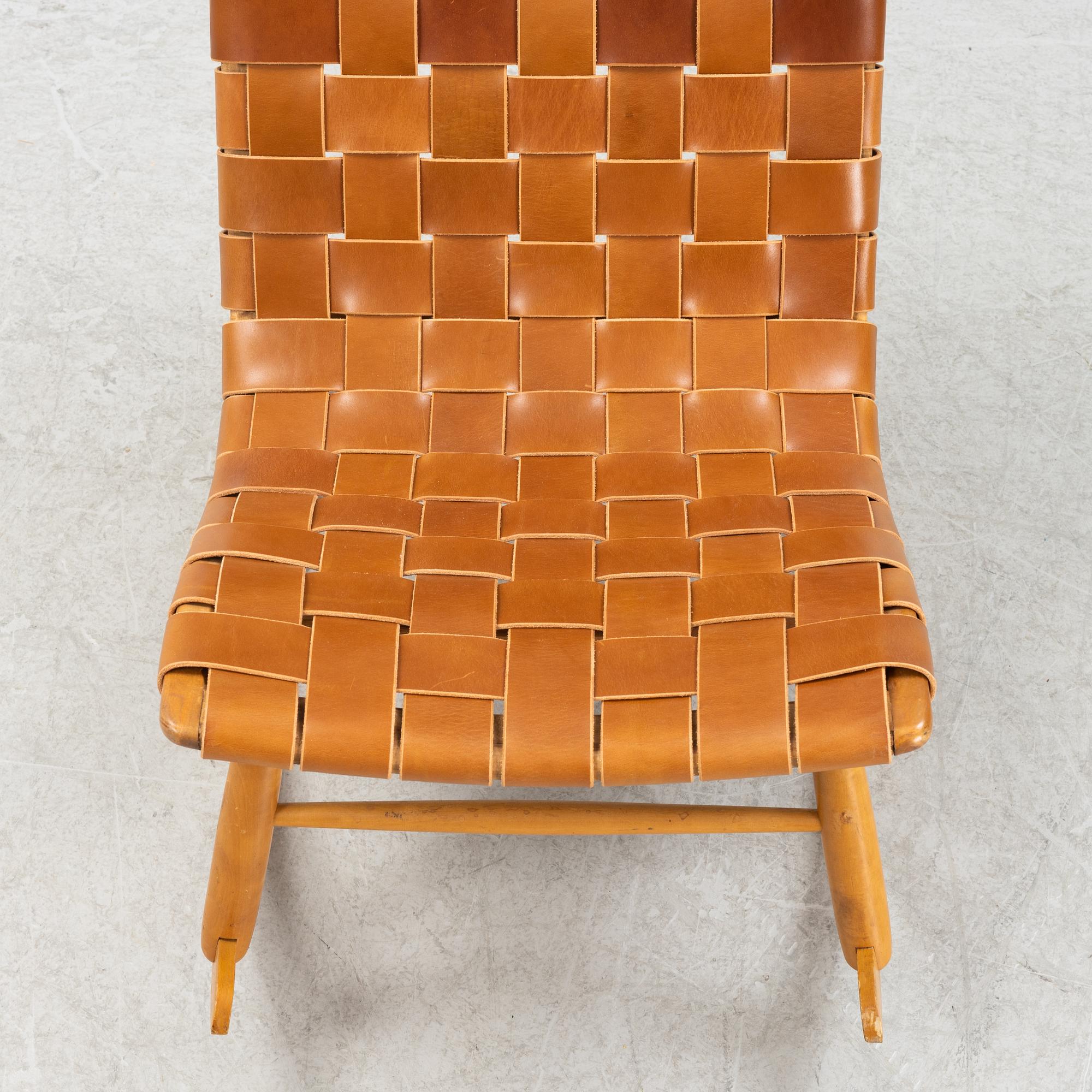 Gungstol, tillskriven Yngve Ekström, Swedish Modern, 1940-tal.