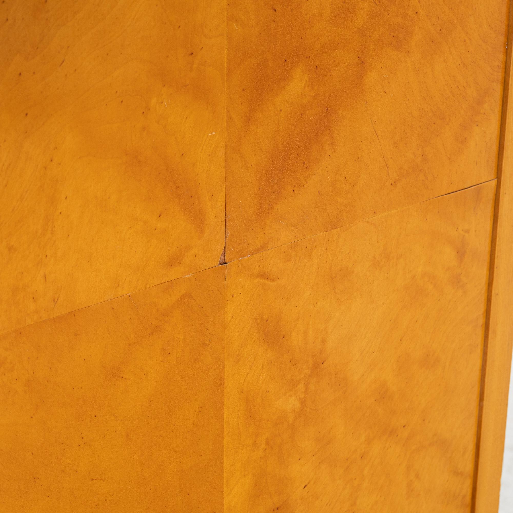 Bokhylla med skåp, funkis, 1930-tal.