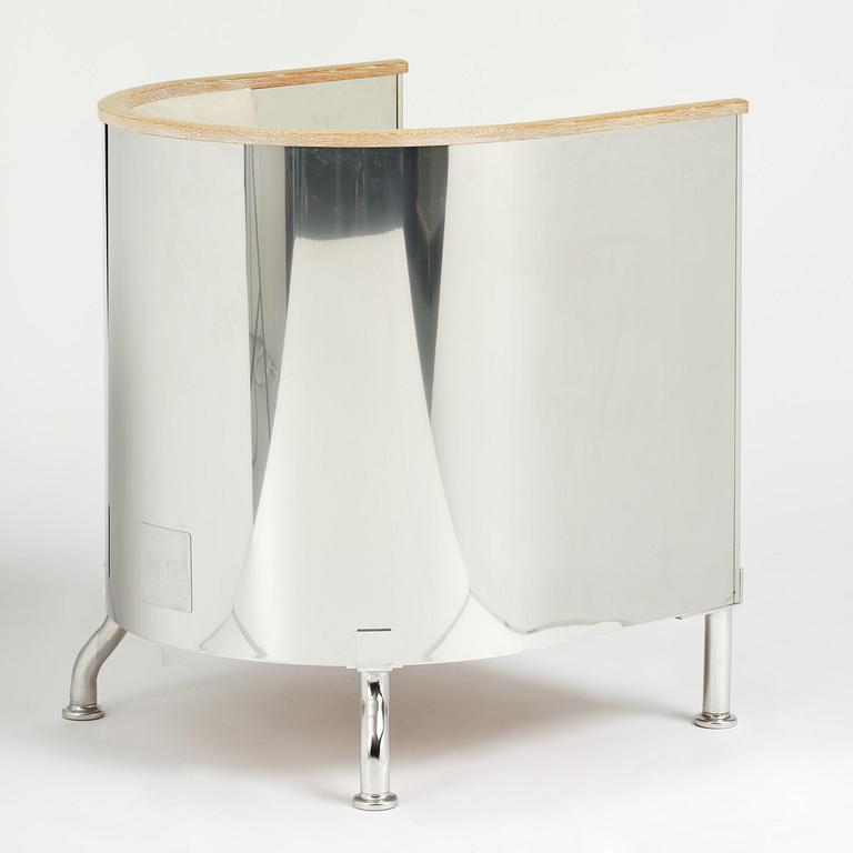 Mats Theselius, fåtölj, "Inox", ed. 172/199, Källemo, Värnamo, efter 2015.