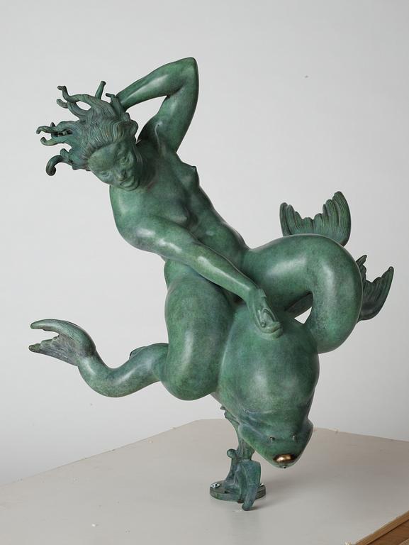 Carl Milles, Naiad and dolphin.
