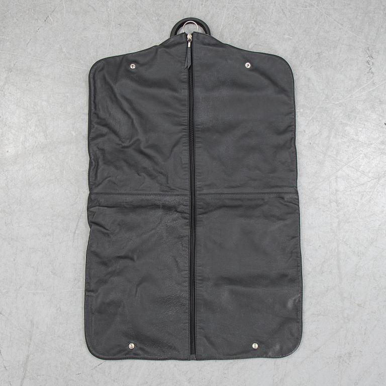 Five brack leather bags from Schedoni, Italy. For Ferrari 456.