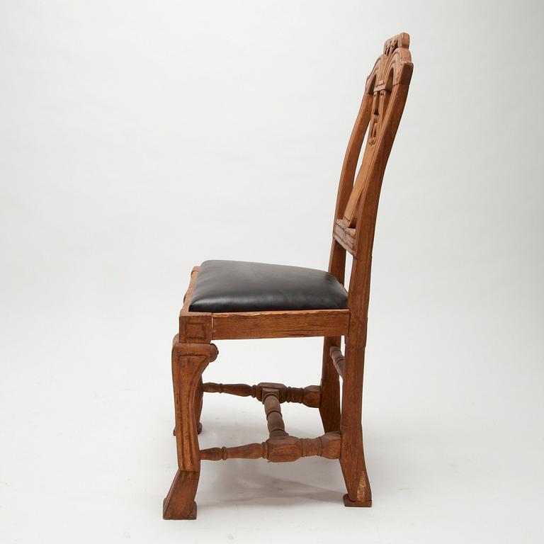 STOL, senbarock, 1700-tal.